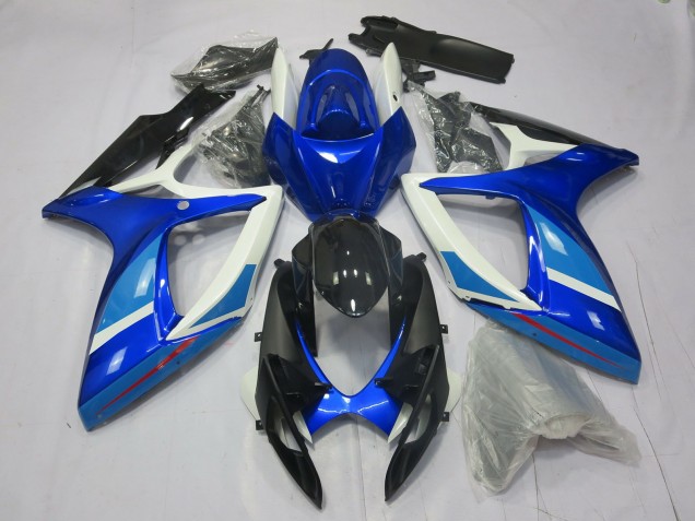 Light and Dark Blue 06-07 GSXR 600-750 Motorcycle Fairing