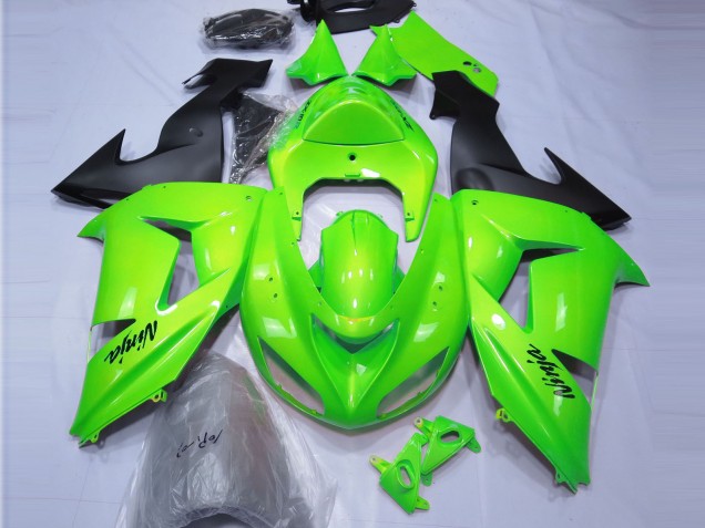 Lime Green 06-07 ZX10R Motorcycle Fairing Lime Green 06-07 ZX10R Motorcycle Fairing