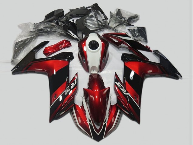 Maroon and Black 15-18 R3 Motorcycle Fairing