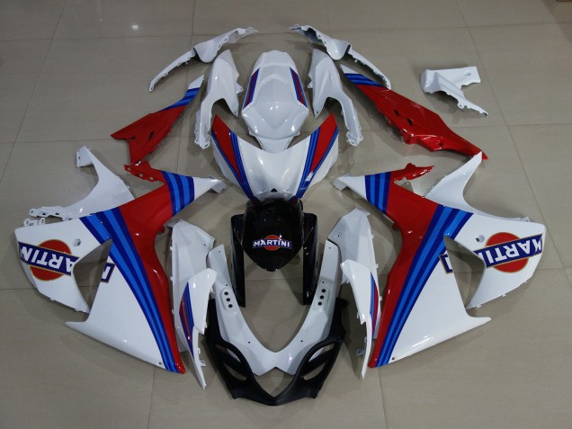 Martini Custom 09-16 GSXR 1000 Motorcycle Fairing Martini Custom 09-16 GSXR 1000 Motorcycle Fairing