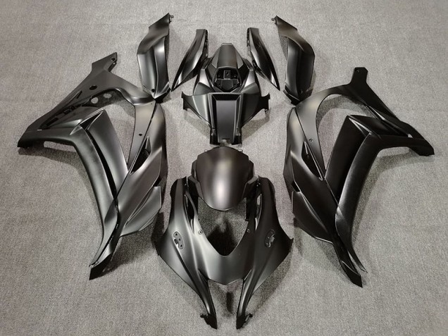 Matte Black 16-19 ZX10R Motorcycle Fairing Matte Black 16-19 ZX10R Motorcycle Fairing