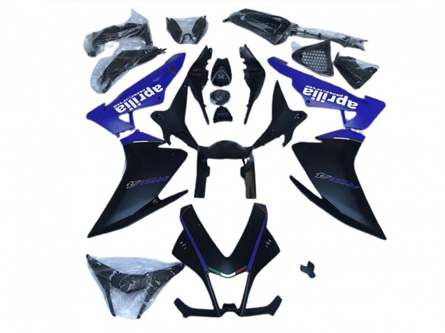 Matte Black & Blue 10-15 RSV4 1000 Motorcycle Fairing Matte Black & Blue 10-15 RSV4 1000 Motorcycle Fairing