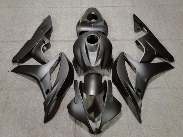 Matte Black 07-08 CBR600RR Motorcycle Fairing Matte Black 07-08 CBR600RR Motorcycle Fairing