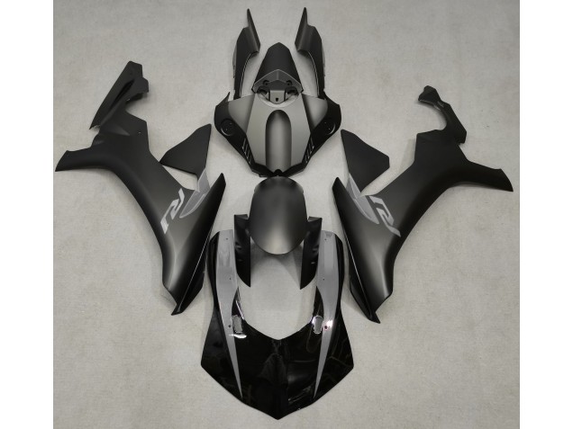 Matte Black & Grey 15-19 R1 Motorcycle Fairing Matte Black & Grey 15-19 R1 Motorcycle Fairing