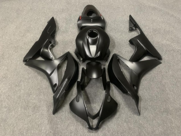 Matte Black 07-08 CBR600RR Motorcycle Fairing Matte Black 07-08 CBR600RR Motorcycle Fairing
