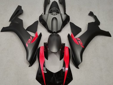 Matte Black & Pearl Red 15-19 R1 Motorcycle Fairing