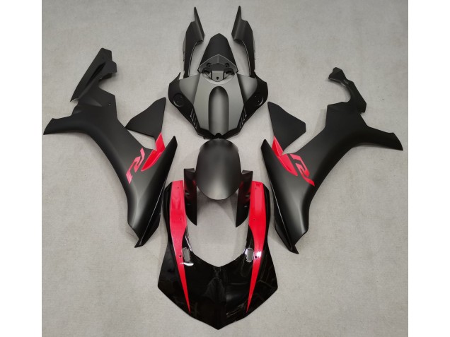 Matte Black & Pearl Red 15-19 R1 Motorcycle Fairing