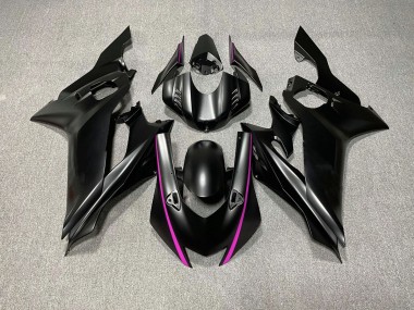 Matte Black & Pink Accents 17-21 R6 Motorcycle Fairing