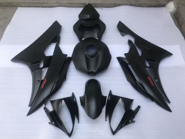 Matte Black Plain 06-07 R6 Motorcycle Fairing
