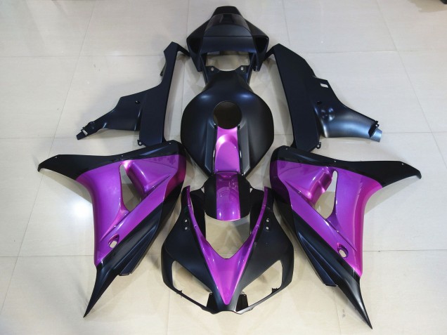 Matte Black Purple 06-07 CBR1000RR Motorcycle Fairing
