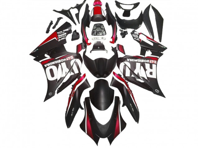 Matte Black & Red 17-23 GSXR 1000 Motorcycle Fairing Matte Black & Red 17-23 GSXR 1000 Motorcycle Fairing