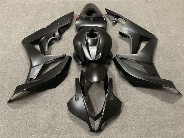 Matte Black 07-08 CBR600RR Motorcycle Fairing Matte Black 07-08 CBR600RR Motorcycle Fairing