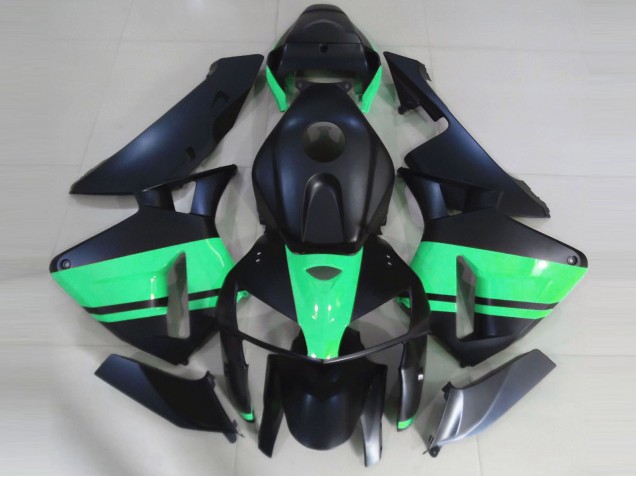 Matte Black & Special Green 05-06 CBR600RR Motorcycle Fairing