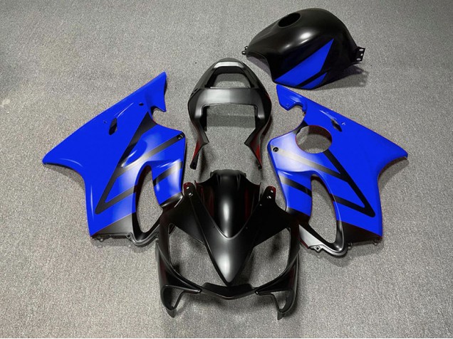 Matte Black and Blue 01-03 CBR600 F4i Motorcycle Fairing Matte Black and Blue 01-03 CBR600 F4i Motorcycle Fairing
