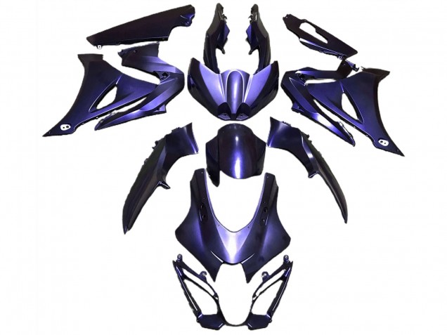 Matte Blue 17-23 GSXR 1000 Motorcycle Fairing