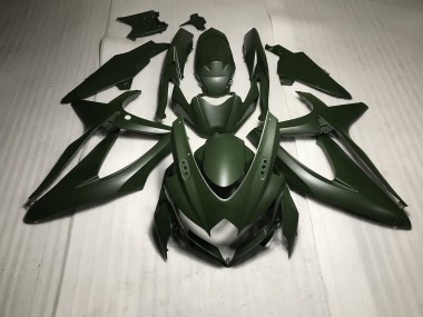 Matte Green 08-10 GSXR 600-750 Motorcycle Fairing