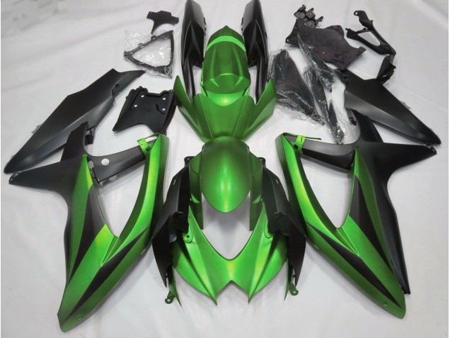 Matte Green No R 08-10 GSXR 600-750 Motorcycle Fairing Matte Green No R 08-10 GSXR 600-750 Motorcycle Fairing