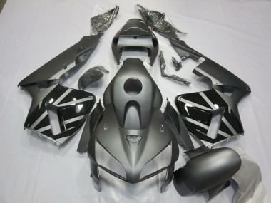 Matte Grey & Black 05-06 CBR600RR Motorcycle Fairing