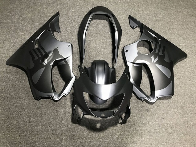 Matte Grey & Black 99-00 CBR600 F4 Motorcycle Fairing Matte Grey & Black 99-00 CBR600 F4 Motorcycle Fairing