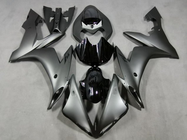 Matte Grey & Gloss Black 04-06 R1 Motorcycle Fairing
