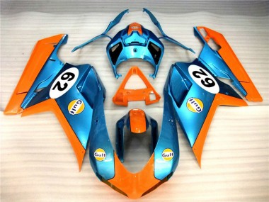Matte Gulf 07-14 Ducati 848 1098 1198 Motorcycle Fairing