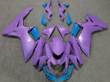 Matte Purple & Blue 11-24 GSXR 600-750 Motorcycle Fairing