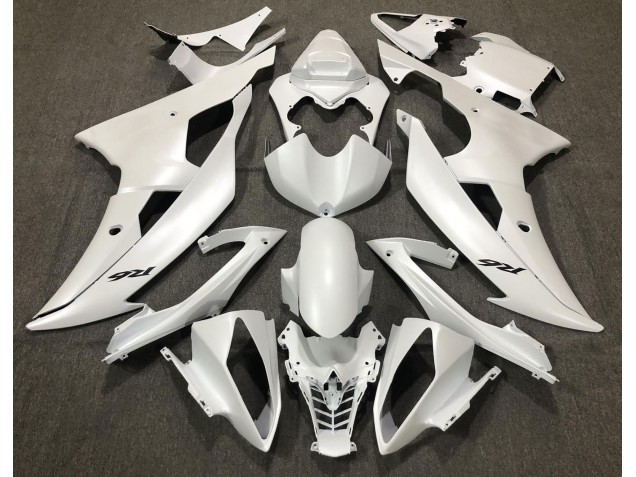 Matte White 08-16 R6 Motorcycle Fairing