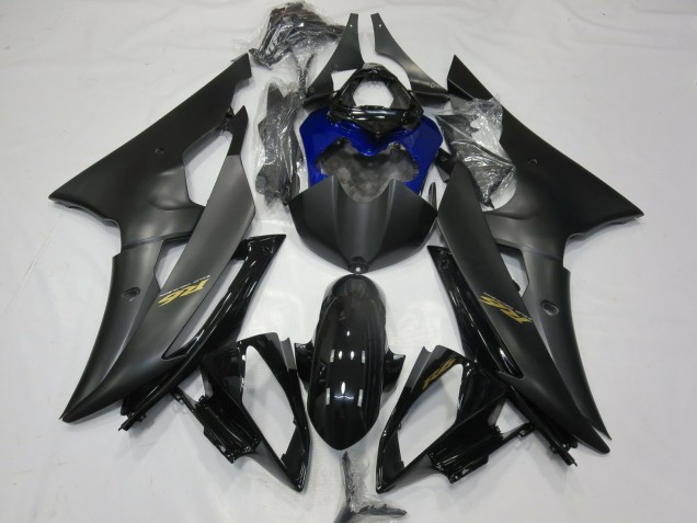 Matte and Blue 08-16 R6 Motorcycle Fairing Matte and Blue 08-16 R6 Motorcycle Fairing