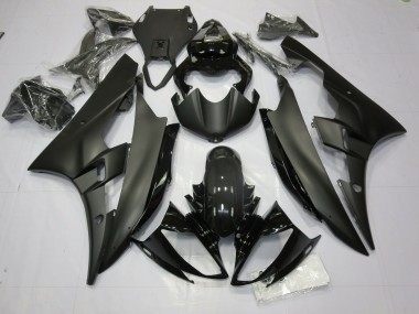 Matte and Gloss Black 06-07 R6 Motorcycle Fairing