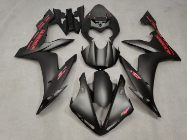 Matte and Red 04-06 R1 Motorcycle Fairing