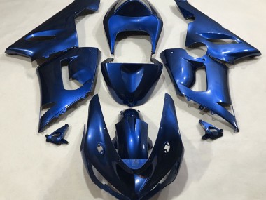 Metallic Blue 05-06 ZX6R Motorcycle Fairing