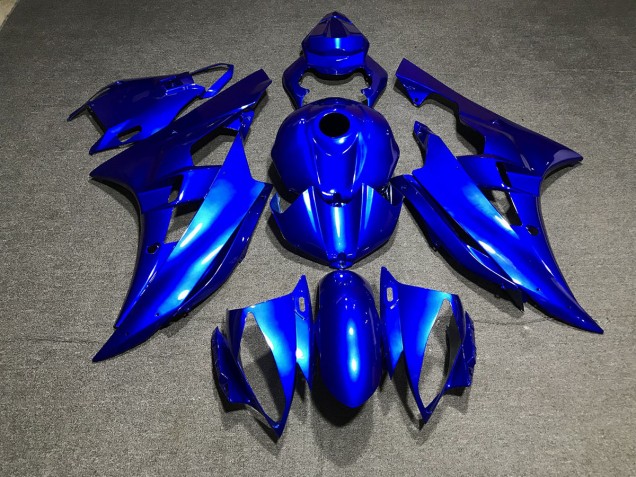 Metallic Blue Plain 06-07 R6 Motorcycle Fairing Metallic Blue Plain 06-07 R6 Motorcycle Fairing