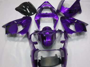 Metallic Purple 00-02 ZX6R Motorcycle Fairing