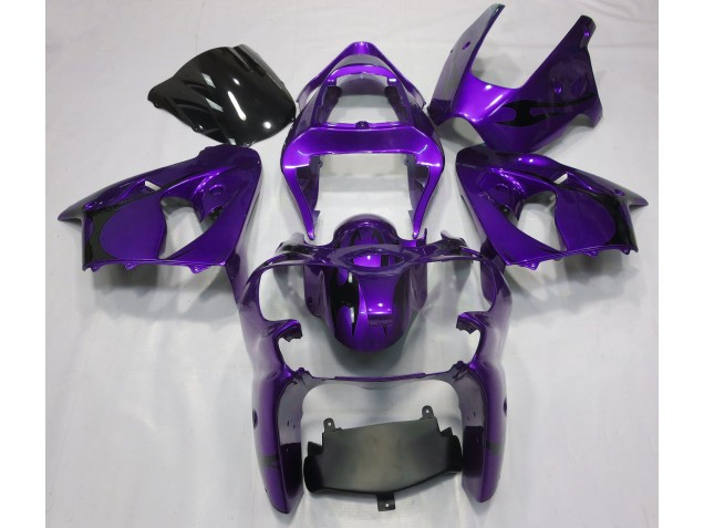 Metallic Purple 00-02 ZX6R Motorcycle Fairing Metallic Purple 00-02 ZX6R Motorcycle Fairing