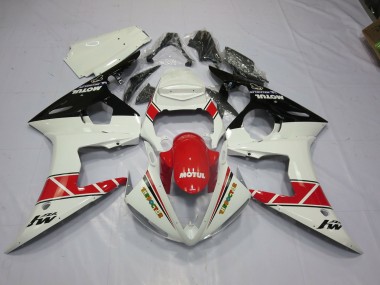 Motul Red and Black 05 R6 Motorcycle Fairing