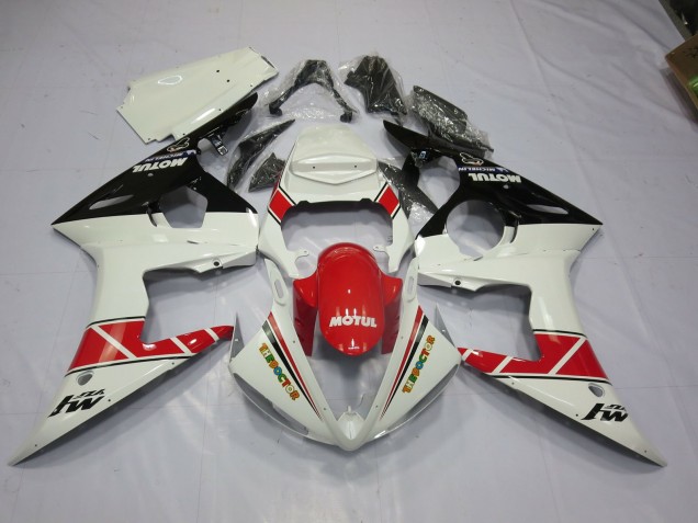 Motul Red and Black 05 R6 Motorcycle Fairing