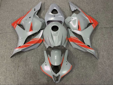 Nardo Grey and Red 09-12 CBR600RR Motorcycle Fairing