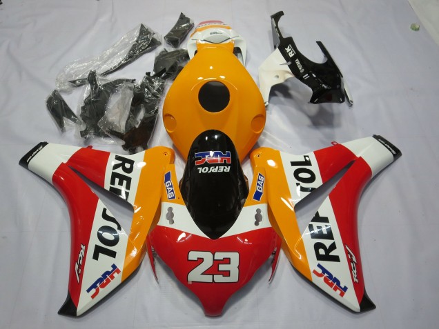 Off Orange Repsol 08-11 CBR1000RR Motorcycle Fairing Off Orange Repsol 08-11 CBR1000RR Motorcycle Fairing