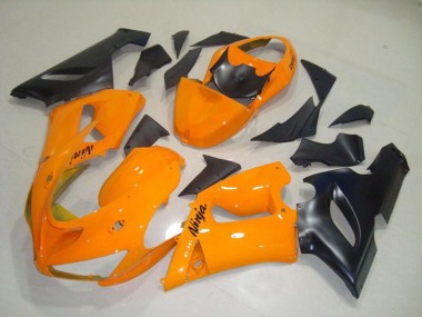 Orange Black 05-06 ZX6R Motorcycle Fairing