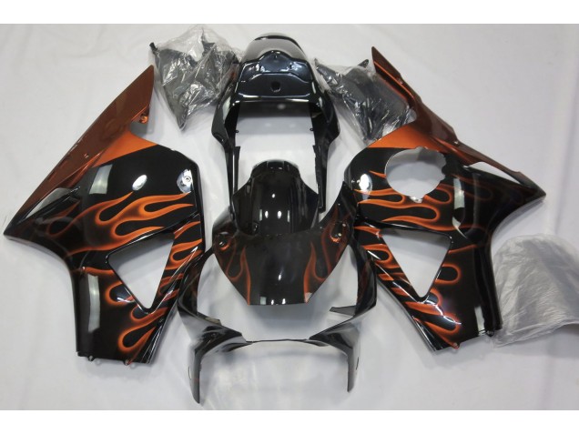 Orange Flame 02-03 CBR954RR Motorcycle Fairing Orange Flame 02-03 CBR954RR Motorcycle Fairing