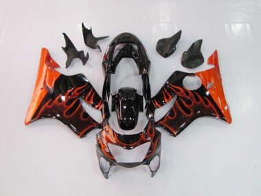 Orange Flame 99-00 CBR600 F4 Motorcycle Fairing