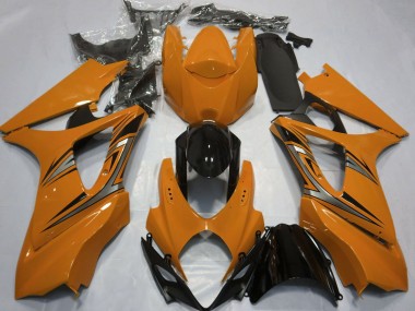 Orange OEM Style 07-08 GSXR 1000 Motorcycle Fairing