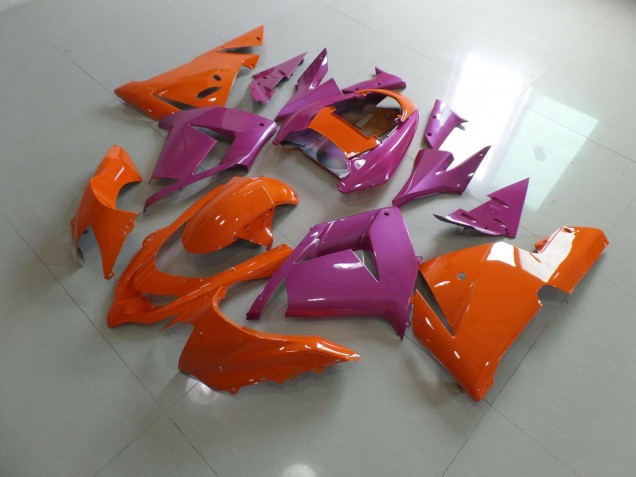 Orange Pink 04-05 ZX10R Motorcycle Fairing Orange Pink 04-05 ZX10R Motorcycle Fairing