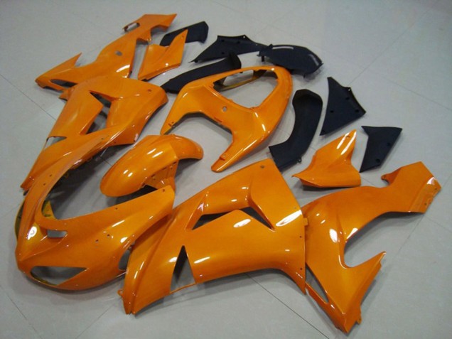Orange Plain 06-07 ZX10R Motorcycle Fairing Orange Plain 06-07 ZX10R Motorcycle Fairing