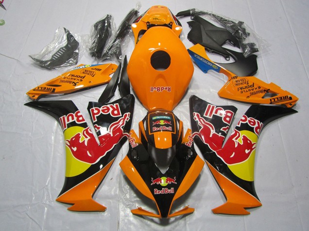 Orange Red Bull 12-16 CBR1000RR Motorcycle Fairing Orange Red Bull 12-16 CBR1000RR Motorcycle Fairing