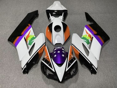 Orange and Purple Flag 04-05 CBR1000RR Motorcycle Fairing