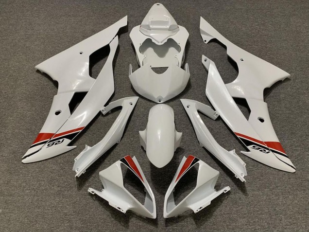 Pearl White 08-16 R6 Motorcycle Fairing