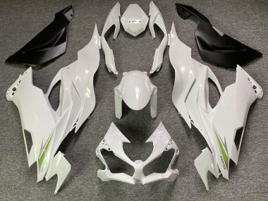 Pearl White 19-23 ZX6R Motorcycle Fairing
