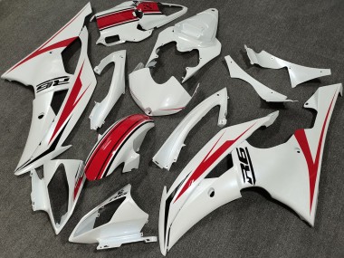 Pearl White Custom 08-16 R6 Motorcycle Fairing