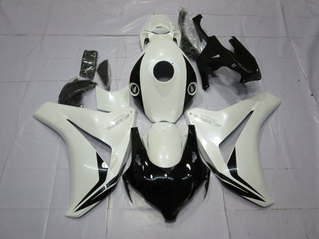 Pearl White and Black 08-11 CBR1000RR Motorcycle Fairing Pearl White and Black 08-11 CBR1000RR Motorcycle Fairing